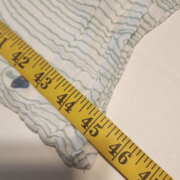 Bebe au Lait baby blanket muslin cotton swaddle owl mushroom unisex nursing - Picture 5 of 6